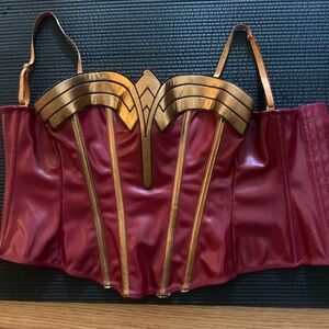 Wonder Woman corset top